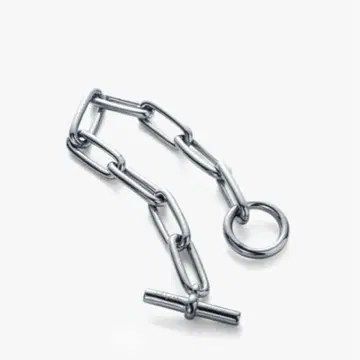 새상품급 loseford 316L OVAL CHAINBRACELET 팔찌