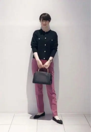 [ 새상품급 ] PLST PLUS STYLE 스틱 팬츠 웜 리저브
