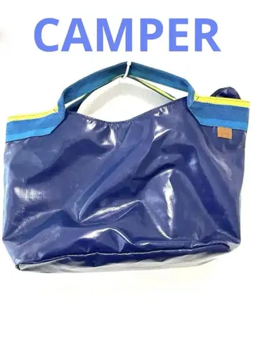 CAMPPER 네이비 토트백