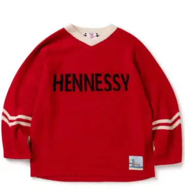 HENNY FOOTBALL SWEATER 빨간색 XL