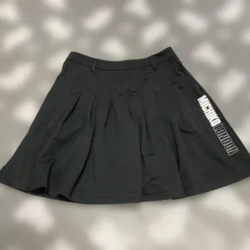 미치코 런던 코시노 블랙 플리츠 스커트 벨트 루프 포함 골프