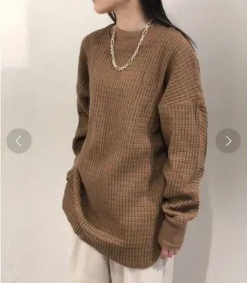 TODAYFUL 투데이풀 보이프렌드 와플 풀오버