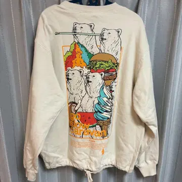 고슬로우캐러밴 매장 한정판 곰 맨투맨