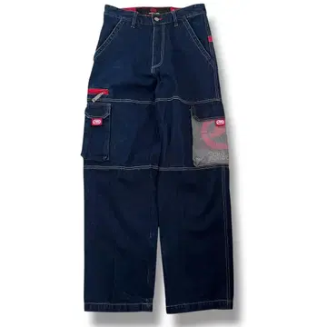 y2k 00s Ecko Function 카고 데님 팬츠 B계 스트릿