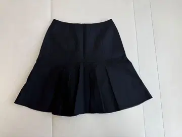ANAYI 아나이 무릎 위 기장 플레어 스커트 블랙 38