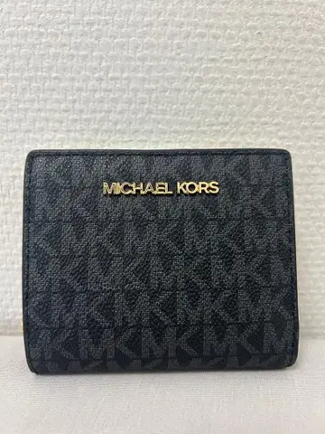 MICHAEL KORS 이단 접이식 지갑 블랙