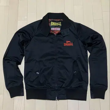 론스데일 탄력 해링턴 자켓 블랙 M LONSDALE