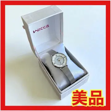 [ 새상품급 ] CITIZEN Wicca 실버 여성용 손목시계 박스 포함