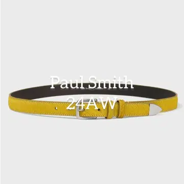 폴스미스 24AW 스페인산 헤어 텍스처 가죽 푼타 레벨트