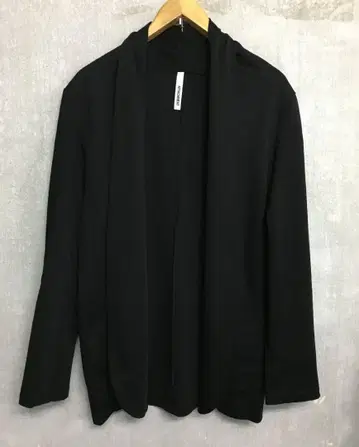 어태치먼트 새상품급 코튼 모크넥 스톨 칼라 가디건
