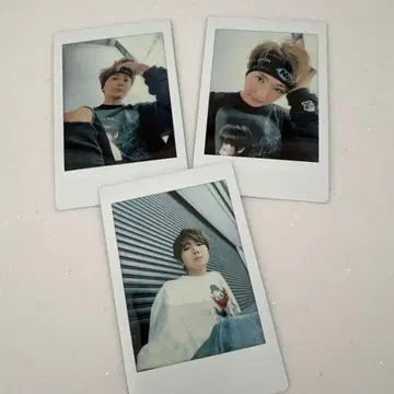 Nissy 체키 폴라로이드 사진 3장 세트
