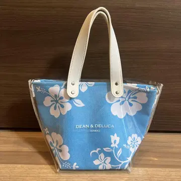 딘앤델루카 하와이 한정판 백 클리어 블루