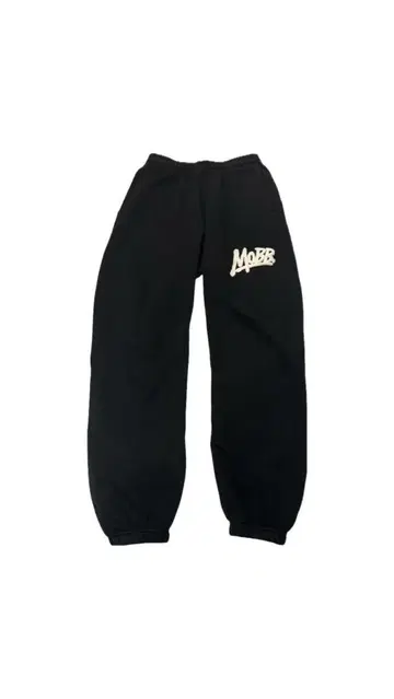 MOBB 블랙 스웨트 팬츠
