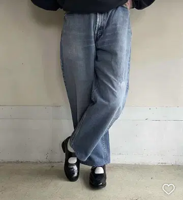 리바이스 revi's 커스텀 청바지 라이트 블루 데님 muff