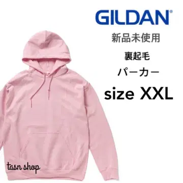 [ 길단 ] 미사용 새상품 8oz 속기모 풀오버 후드티 핑크 XXL