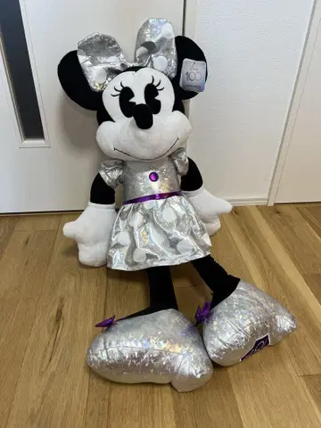 디즈니 100주년 기념 미니 마우스 봉제 인형 약 70cm