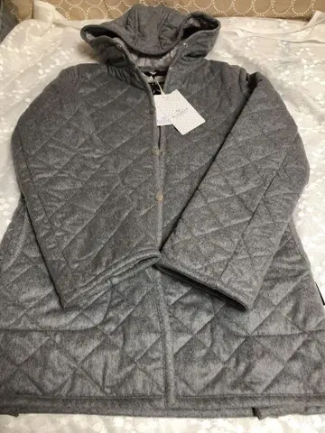 LAVENHAM 그레이 퀼팅 자켓 38 새상품