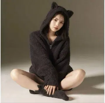 미치시게 사유미 착용 젤라또피케 크로네코 세트 검은 고양이 할로윈
