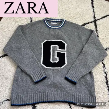 ZARA 그레이 긴팔 니트