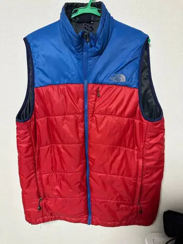 THE NORTH FACE 다운 베스트 레드/블루