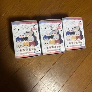 토토노우 니지산지 극락탕 모치코로링 3개 세트 (미개봉)