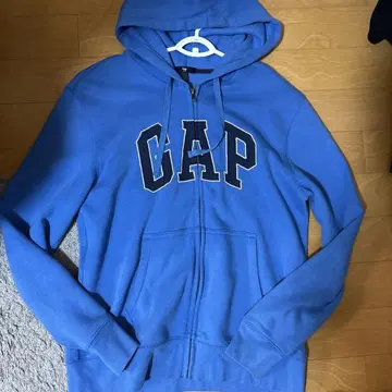 GAP 집업 후드티 S 사이즈 파랑