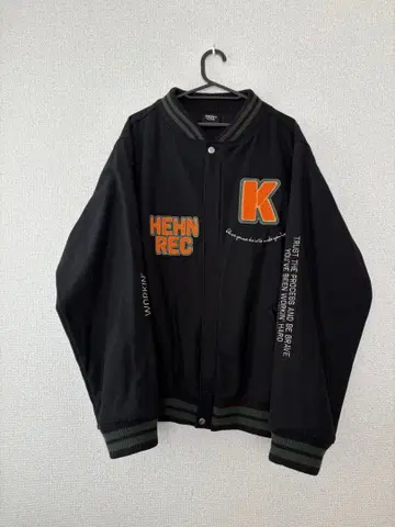 후지이 카제 바시티 자켓 Workin' Hard
