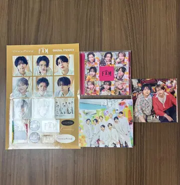 타임리스 timelesz fam 초회 한정판B 일반ver 스티커