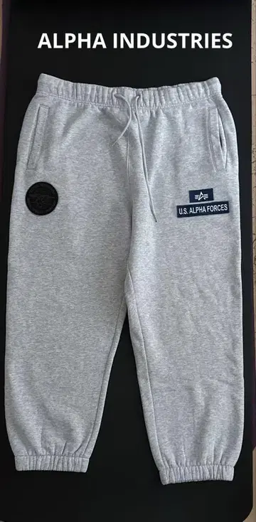 미사용 새상품 ALPHA INDUSTRIES 맨투맨 팬츠