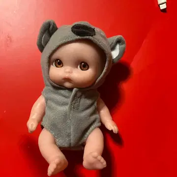 코알라 후드 부착 소형 인형