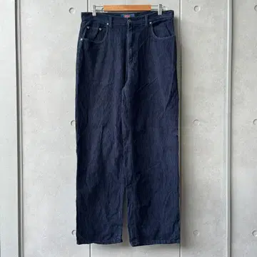 빈티지 AUTHENTIC WORK WEAR 굵은 폭 코듀로이 팬츠