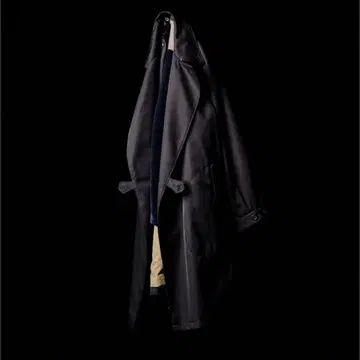 MAATEE&SONS 24AW OVER COAT BLACK/NAVY