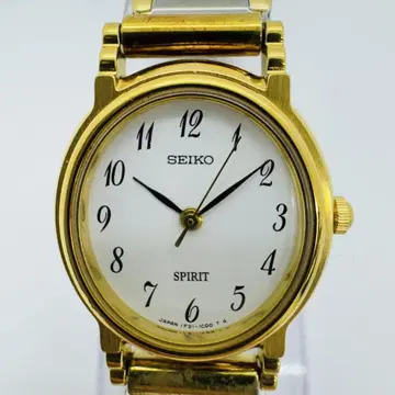 SEIKO 세이코 SPIRIT 1F21-5B50 화이트 다이얼 손목시계