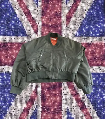 BROWNY STANDARD MA-1 자켓 F 올리브 아메카지