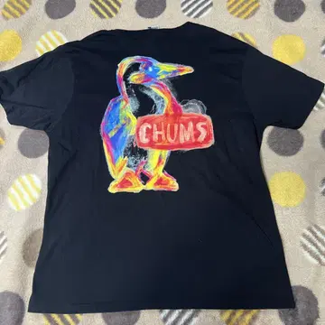 CHUMS 컬러풀 펭귄 T셔츠 L 사이즈