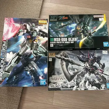 건담 프라모델 3체 세트 GUNDAM AGE-1 NORMAL 외