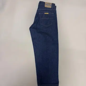 POST BLUE 스트레이트 데님 다크 블루