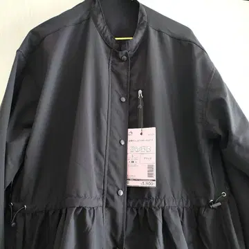 WORKMAN 고발수 쉘 원피스 코트 블랙
