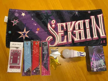SEKAI NO OWARI 라이브 타월과 굿즈 세트 B