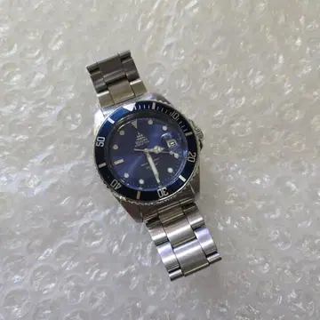작동품 ELGIN 엘진 FK-531 다이버 손목시계 200M 방수