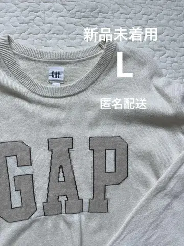 미착용 새상품 익명 배송 GAP 아치 로고 니트 스웨터 맨투맨