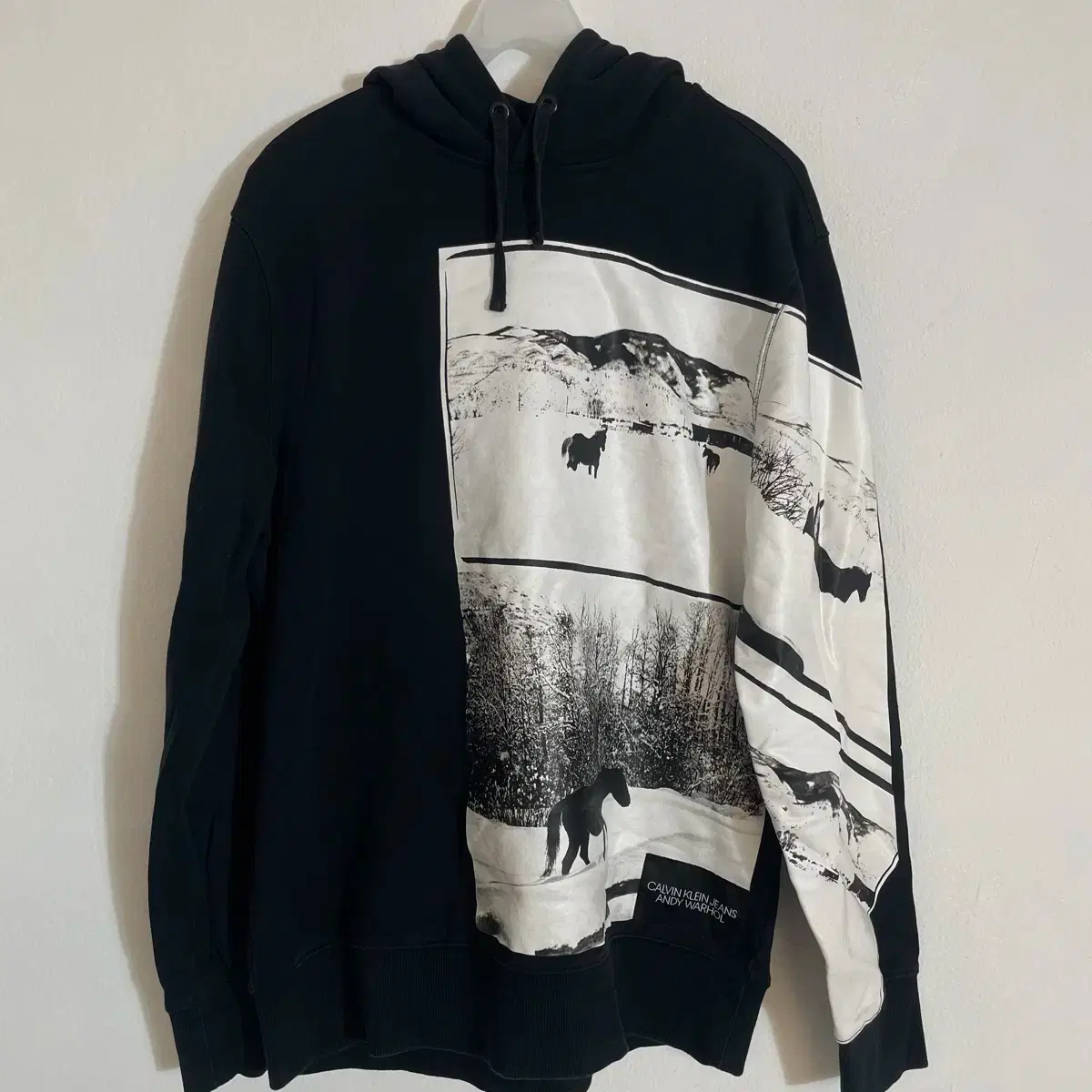 Calvin Klein X Andy Warhol Black Hoodie L