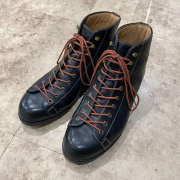 사니야마초 워크 부츠 몽키 바이커 LL 천연 가죽 가죽