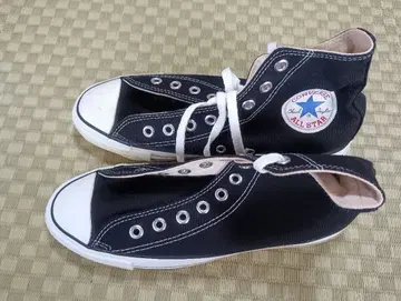 80년대 CONVERSE ALL STAR HI 블랙 26.0cm
