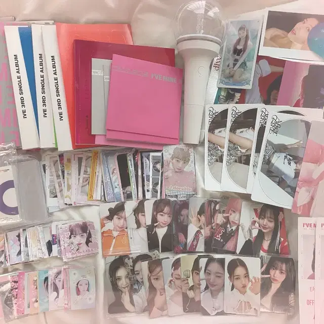 아이브굿즈대량판매//아이브비공굿//아이브포카//아이브응원봉//포장용품