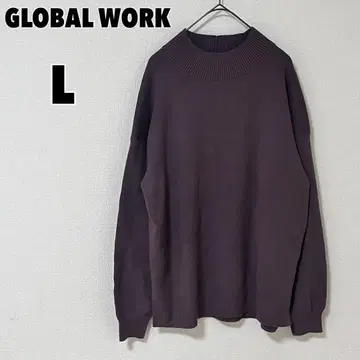 GLOBAL WORK (L) 하이넥 니트