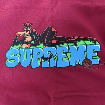 XL)슈프림 Supreme Catwoman T-Shirt Cardinal | 브랜드 중고