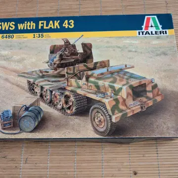 이탈레리 1/35 SWS/ FLAK43
