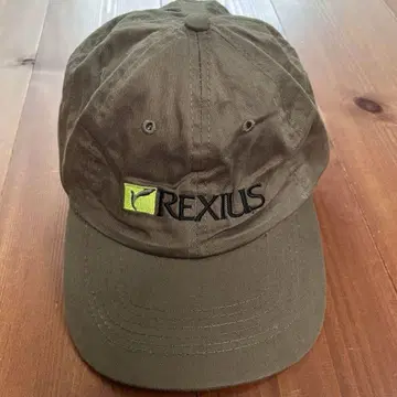 데드 USA 아메카지 기업 로고 캡 90s 수베니어 카키