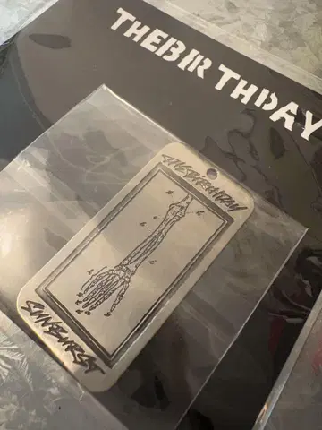 The Birthday 키링 굿즈 치바 유스케